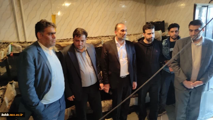 بازدید روءسای سازمان جهاد کشاورزی استان ، رئیس کمیته امداد استان ،معاونت امور عشایر استان بهمراه ریاست دانشگاه ملی مهارت استان چهارمحال و بختیاری از آموزشکده کشاورزی شهرکرد