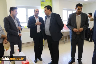 بازدید ریاست سازمان جهاد کشاورزی استان و معاون بهبود تولیدات دامی سازمان, ریاست کمیته امداد استان, معاون سازمان امور عشایری استان و ریاست دانشگاه ملی مهارت استان چهار محال و بختیاری از مرکز کشاورزی شهرکرد 5