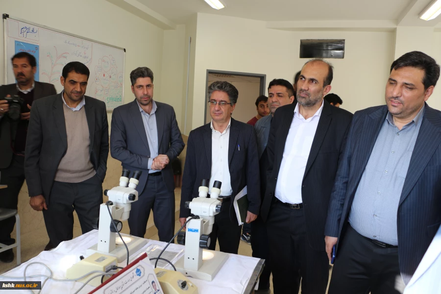 بازدید ریاست سازمان جهاد کشاورزی استان و معاون بهبود تولیدات دامی سازمان, ریاست کمیته امداد استان, معاون سازمان امور عشایری استان و ریاست دانشگاه ملی مهارت استان چهار محال و بختیاری از مرکز کشاورزی شهرکرد 6