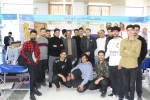 بازدید دانشجویان از غرفه دستاوردها در هفته پژوهش